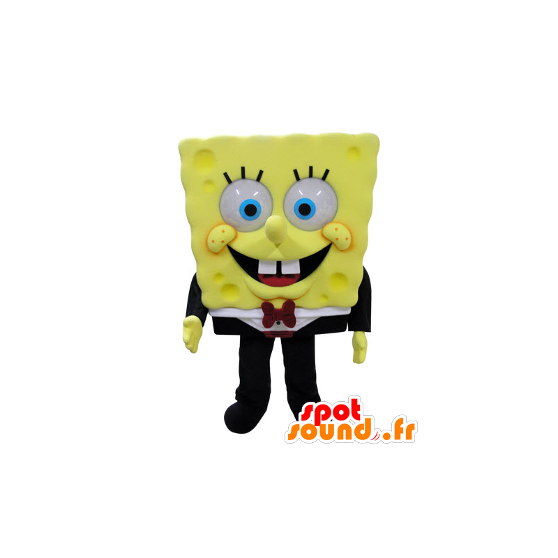 Mascot SpongeBob, berühmte Zeichentrickfigur - MASFR031571 - Maskottchen Sponge Bob