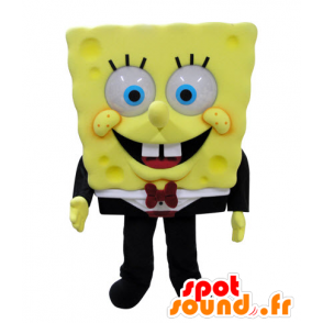 Mascot SpongeBob, berühmte Zeichentrickfigur - MASFR031571 - Maskottchen Sponge Bob