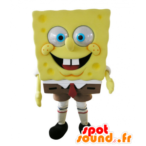 Maskottchenkostüm Bob l’éponge, berühmte Cartoonfigur - SpongeBob Maskottchen - MASFR031572 - SpotSound.fr