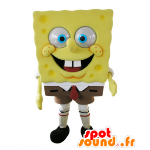 Mascotte SpongeBob, famoso personaggio dei cartoni animati - MASFR031572 - Mascotte Sponge Bob