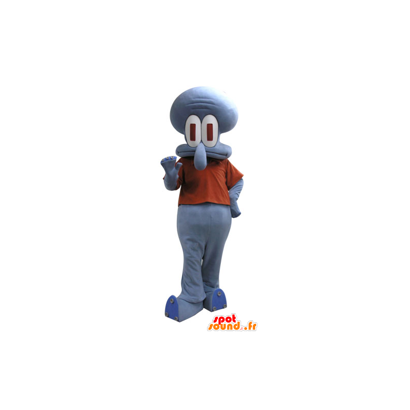 Mascotte de Carlo Tentacule, célèbre personnage dans Bob l'éponge - MASFR031587 - Mascottes Bob l'éponge
