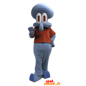 Mascotte Squidward Tentacles, personaggio famoso in SpongeBob - MASFR031587 - Mascotte Sponge Bob