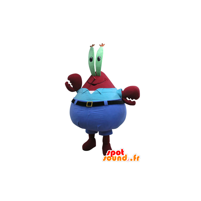 Mascot Sr. Siriguejo, famoso Bob Esponja caranguejo - MASFR031588 - Mascotes Bob Esponja