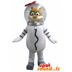 Mascotte de Sandy écureuil, célèbre personnage dans Bob l'éponge - MASFR031589 - Mascottes Bob l'éponge