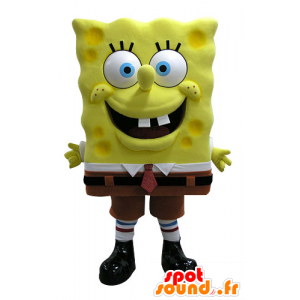 Mascot SpongeBob, berühmte Zeichentrickfigur - MASFR031591 - Maskottchen Sponge Bob