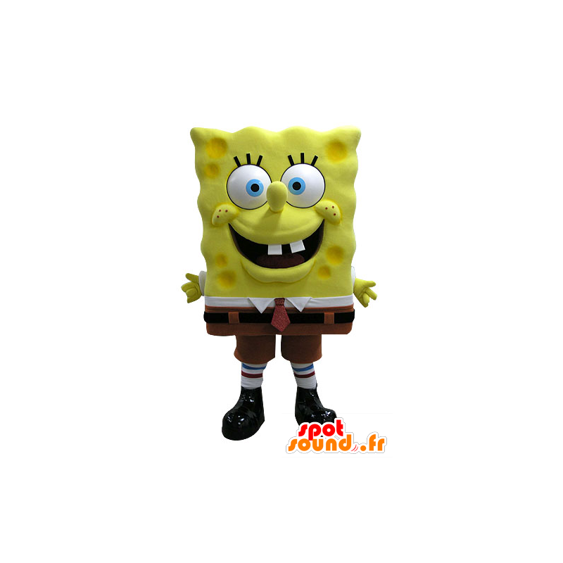 Maskot SpongeBob, která je známá kreslená postavička - MASFR031591 - Bob houba Maskoti