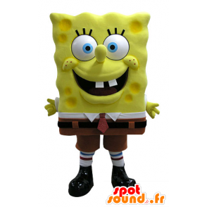 Maskot SpongeBob, která je známá kreslená postavička - MASFR031591 - Bob houba Maskoti