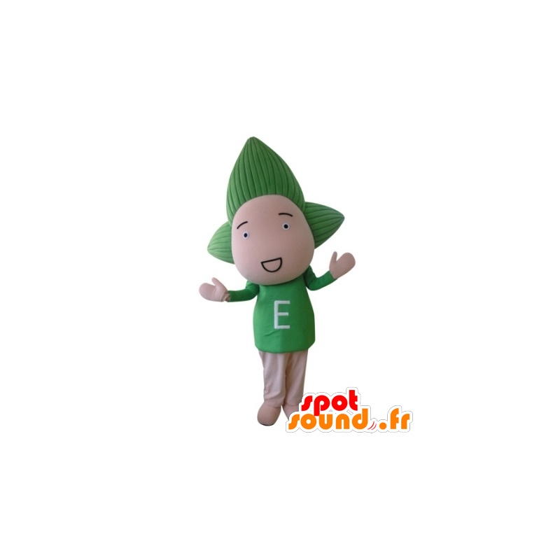 Bambola con i capelli verdi mascotte - MASFR031694 - Mascotte di oggetti
