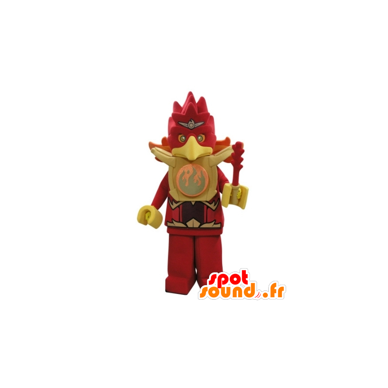 Μασκότ Lego, κόκκινο και κίτρινο πουλί, αετός - MASFR031701 - μασκότ πουλιών Μασκότ Lego, κόκκινο και κίτρινο πουλί, αετός - MASFR031701 - μασκότ πουλιών