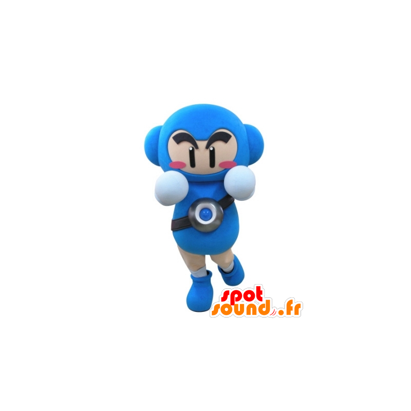 Mascote caráter futurista. vídeo game Mascot - MASFR031706 - Celebridades Mascotes