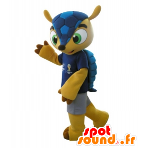 Fuleco mascot, famous Armadillo World Cup 2014 - MASFR031712 - Mascots famous characters