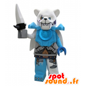 Mascot Lego isbjørn å se bety - MASFR031722 - bjørn Mascot