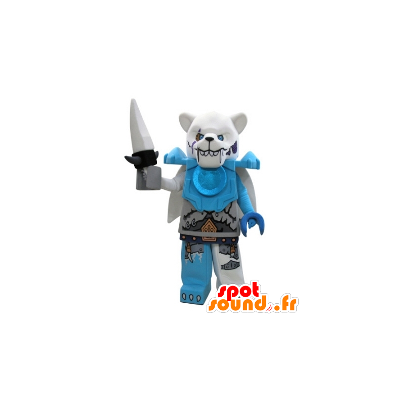 Mascot Lego isbjørn å se bety - MASFR031722 - bjørn Mascot Mascot Lego isbjørn å se bety - MASFR031722 - bjørn Mascot