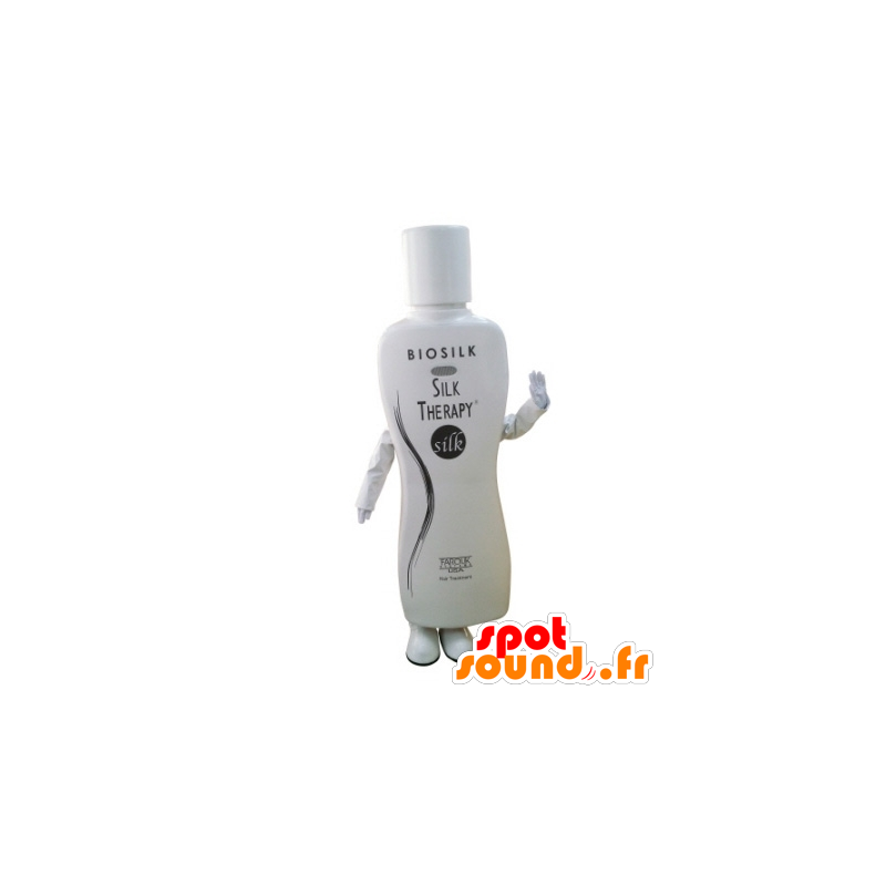 Shampoo bottle mascot. lotion mascot - MASFR031727 - Mascots of objects