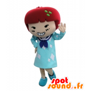 Kleid Maskottchen Mädchen mit roten Haaren - MASFR031729 - Maskottchen-jungen und Mädchen