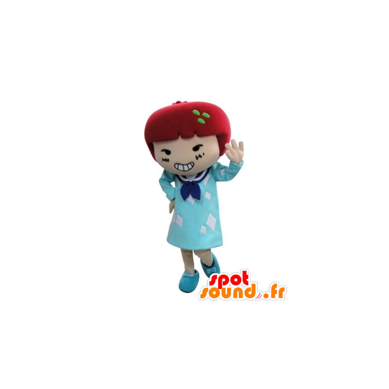 Dress mascot girl with red hair - MASFR031729 - Mascots boys and girls