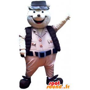 Mole Mascot Explorer tenuto - MASFR031747 - Animali della foresta