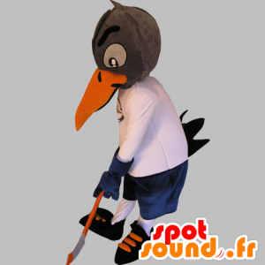 Mascot bird, vulture hockey outfit - MASFR031753 - Mascot of birds