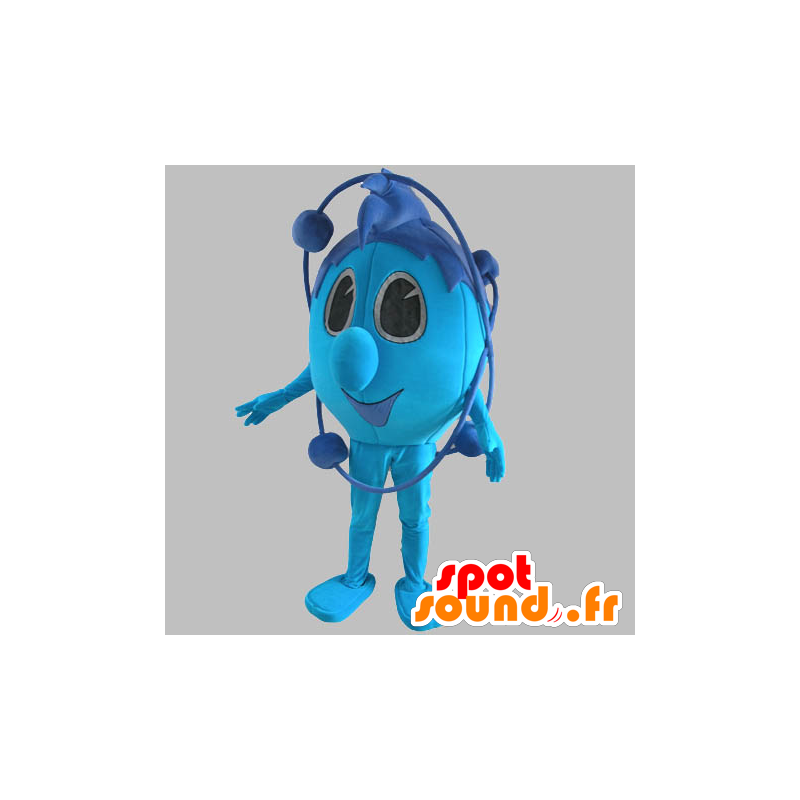 Azul muñeco de nieve espacio de la mascota. la mascota azul - MASFR031769 - Mascotas humanas