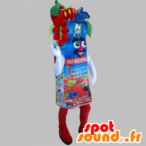 Mascotte frutta gigante succo di mattoni - MASFR031820 - Mascotte di frutta