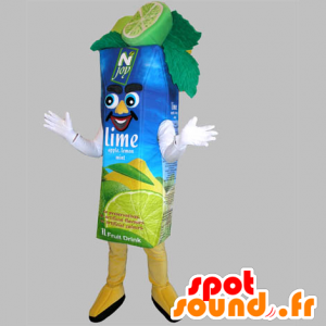 Maskot obří citronová šťáva cihla - MASFR031822 - Maskoti objekty