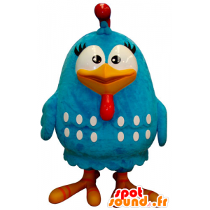 Groothandel Mascot blauwe en witte vogel, reuze - MASFR031840 - Mascot vogels