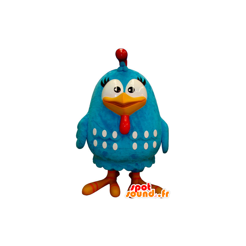 Wholesale mascot blue and white bird, giant - MASFR031840 - Mascot of birds