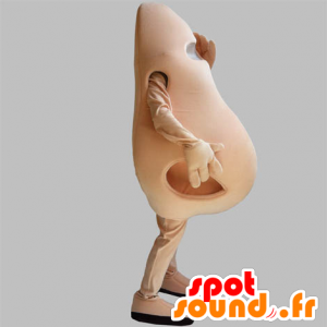 Mascotte en forme de nez rose, géant. Mascotte de nez - MASFR031843 - Mascottes non-classées