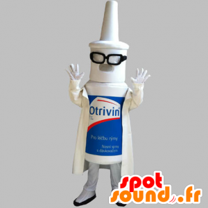 Mascotte de vaporisateur nasal, géant, avec des lunettes dans Mascottes  d'objets Changement de couleur Pas De Changement Taille L (180-190 Cm) Bon  a tirer Non Avec les vêtements ? (si présents sur