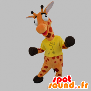 Naranja mascota de la jirafa y la gigante roja - MASFR031865 - Mascotas de jirafa