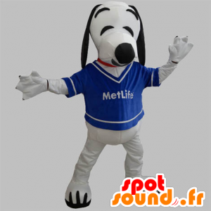 Mascot of black and white dog. Snoopy mascot - MASFR031891 - Mascots Scooby Doo