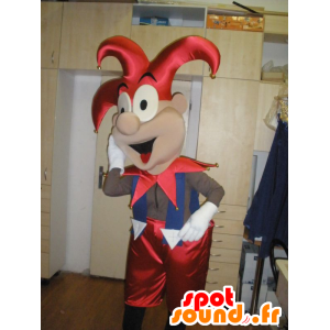 Kongen Jester maskot, showman - MASFR031960 - menneskelige Maskoter