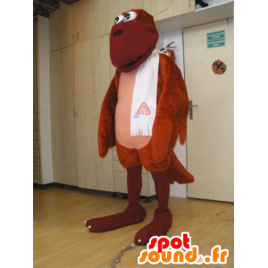 Mascot gran pájaro rojo. la mascota de Phoenix - MASFR032027 - Mascota de aves