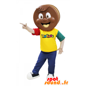 Mascotte de gâteau au chocolat Trakinas - MASFR032046 - Mascottes de patisserie