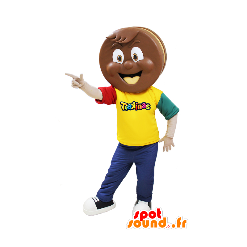 Cake Chocolate Mascot Trakinas - MASFR032046 - Maskoter bakverk