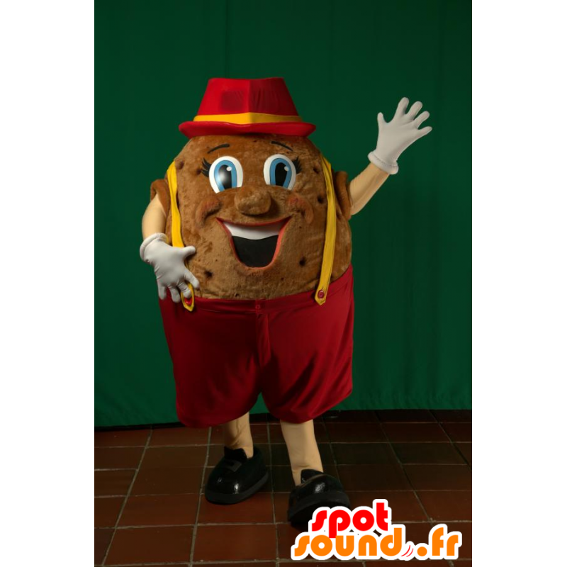 Mascot giant potato. Potato Mascot - MASFR032089 - Food mascot