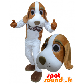 Blanco de la mascota y el perro marrón, gigante - MASFR032095 - Mascotas perro