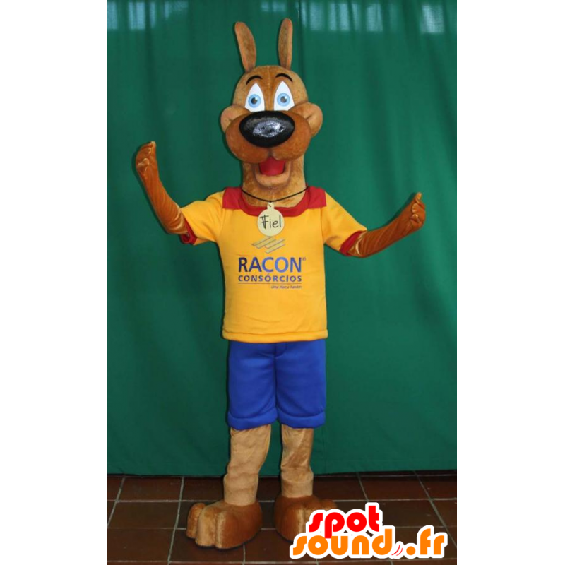 Mascot Scoobi Doo berühmten Comic-Hund - MASFR032114 - Maskottchen berühmte Persönlichkeiten