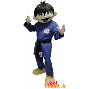 Judoka de la mascota, karateka. Mascota del kimono de Asia - MASFR032128 - Mascotas humanas