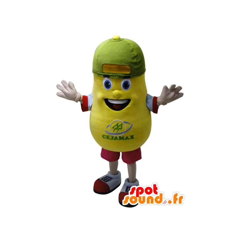 Yellow potato mascot, giant. Potato Mascot - MASFR032158 - Food mascot