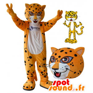 Mascota del tigre, el leopardo naranja, blanco y negro - MASFR032174 - Mascotas de tigre