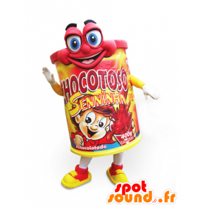 Chocotoso mascot, chocolate drink - MASFR032180 - Food mascot