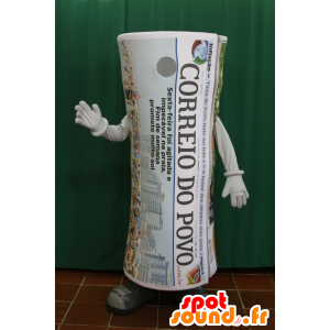 Enrollado mascota periódico, gigante. papel prensa - MASFR032206 - Mascotas de objetos