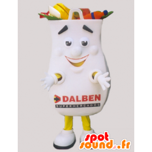 Torba rasy olbrzym Mascot, białe i śmieszne - MASFR032224 - maskotki obiekty