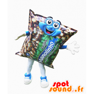 Bag mascotte reus pinda's. smakelijk mascotte - MASFR032282 - mascottes objecten