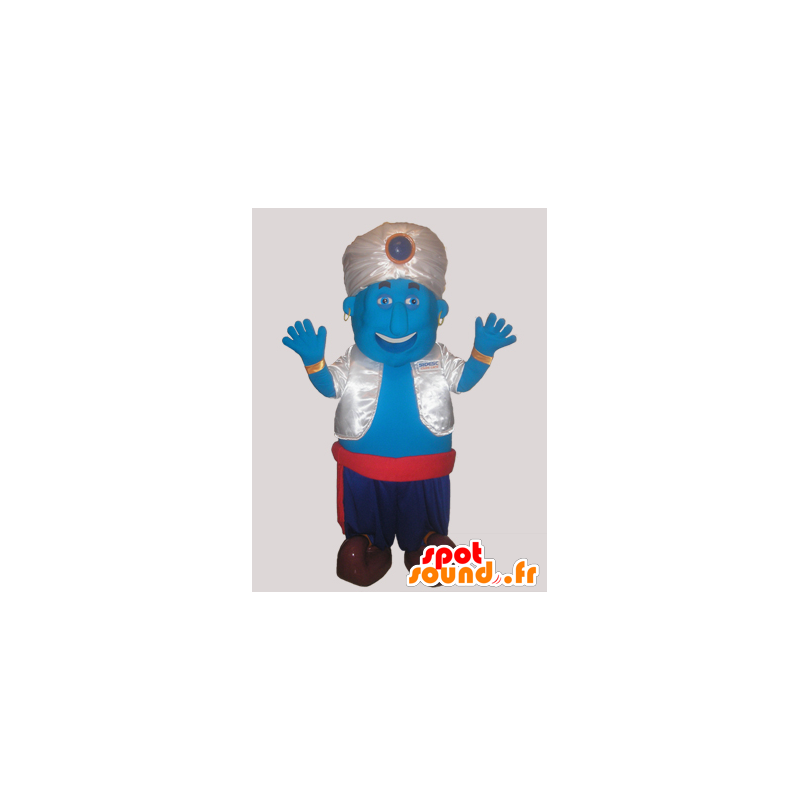 Mascotte del famoso Genio di Aladdin. mascotte fachiro - MASFR032309 - Famosi personaggi mascotte