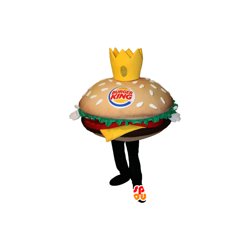 Mascotte de hamburger géant. Mascotte Burger King - MASFR032354 - Mascottes Fast-Food Mascotte de hamburger géant. Mascotte Burger King - MASFR032354 - Mascottes Fast-Food