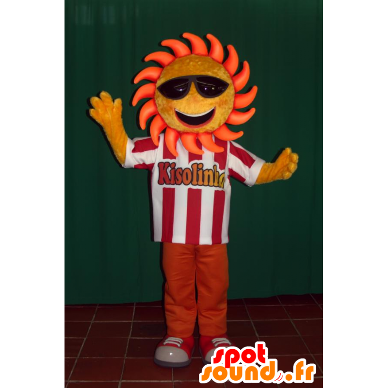 Sun mascotte con occhiali da sole - MASFR032438 - Mascotte non classificati