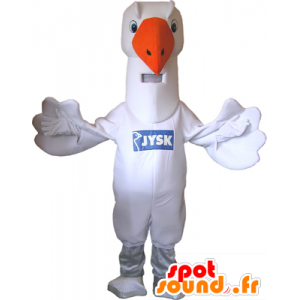 Mascotte de goéland, de mouette géante - MASFR032482 - Mascottes de l'océan