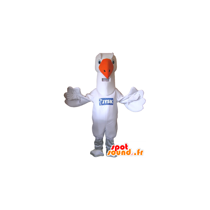 Mascotte de goéland, de mouette géante - MASFR032482 - Mascottes de l'océan